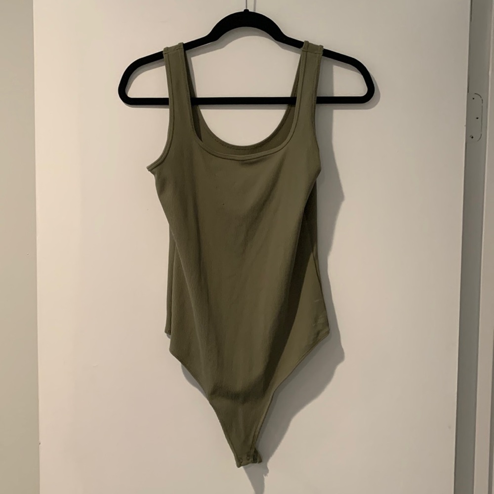 Abercrombie & Fitch Scoop Neck Bodysuit